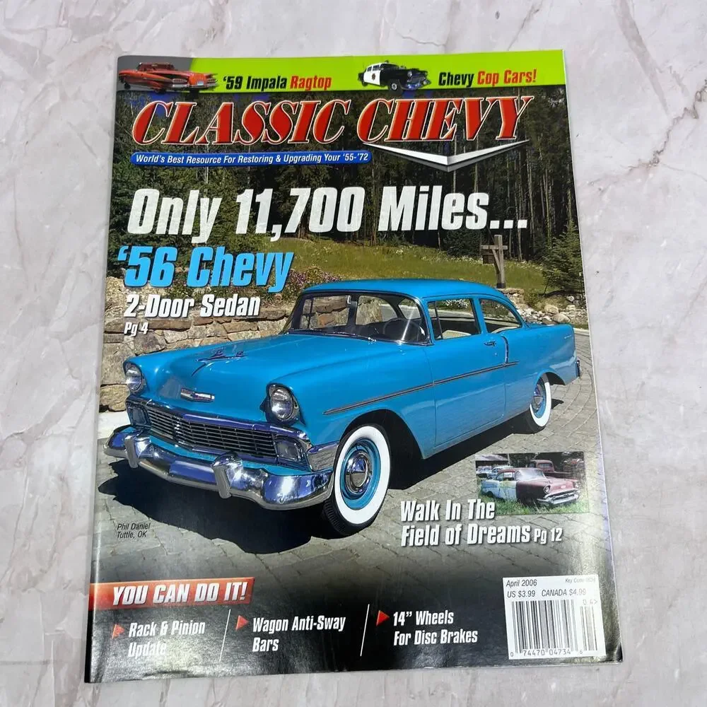 Rack & Pinion Update - '55, '56, '57 Classic Chevy World Magazine - Apr 2006 M29 - Picture 1 of 2